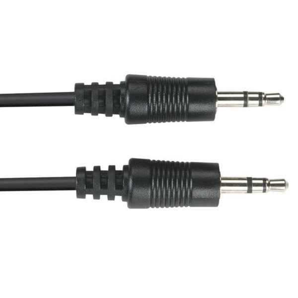 Black Box 3.5-Mm Stereo Audio Cables, 24 Awg, Male EJ110-0005